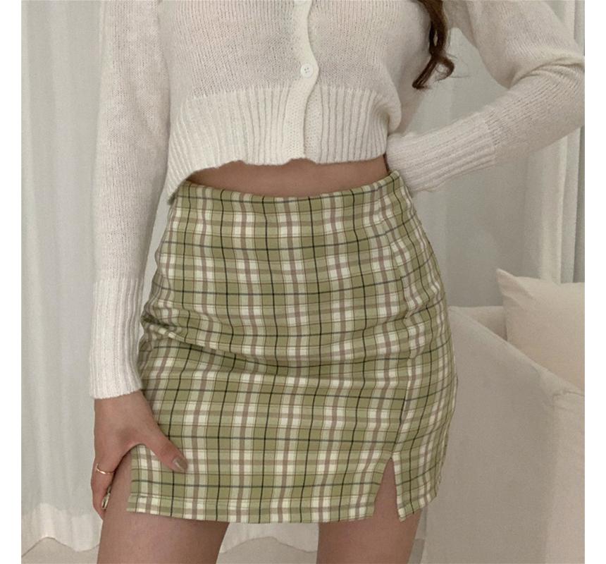 mini skirt model image-S1L66