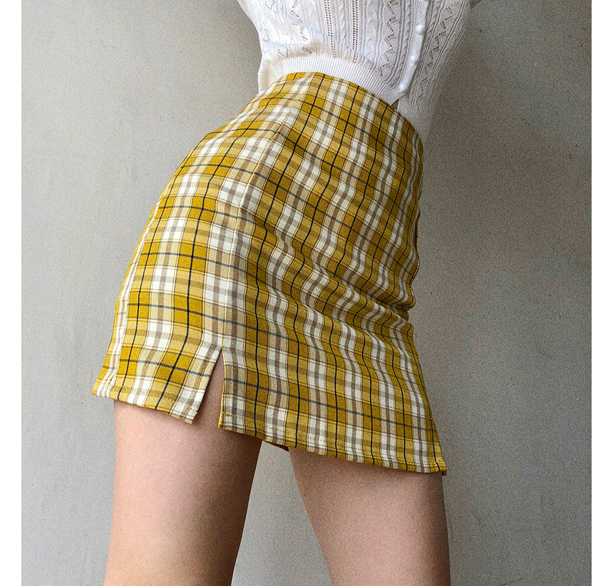 mini skirt model image-S1L45