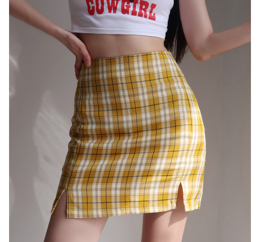 mini skirt model image-S1L83